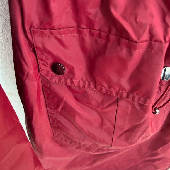 LC Waikiki Outerwear Women’s Rain Jacket Full Zip W Hood Wine Color
Size L - Picture 4 of 14